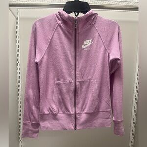 Nike Girl’s Lavender Hooded Lightweight Sports Jacket